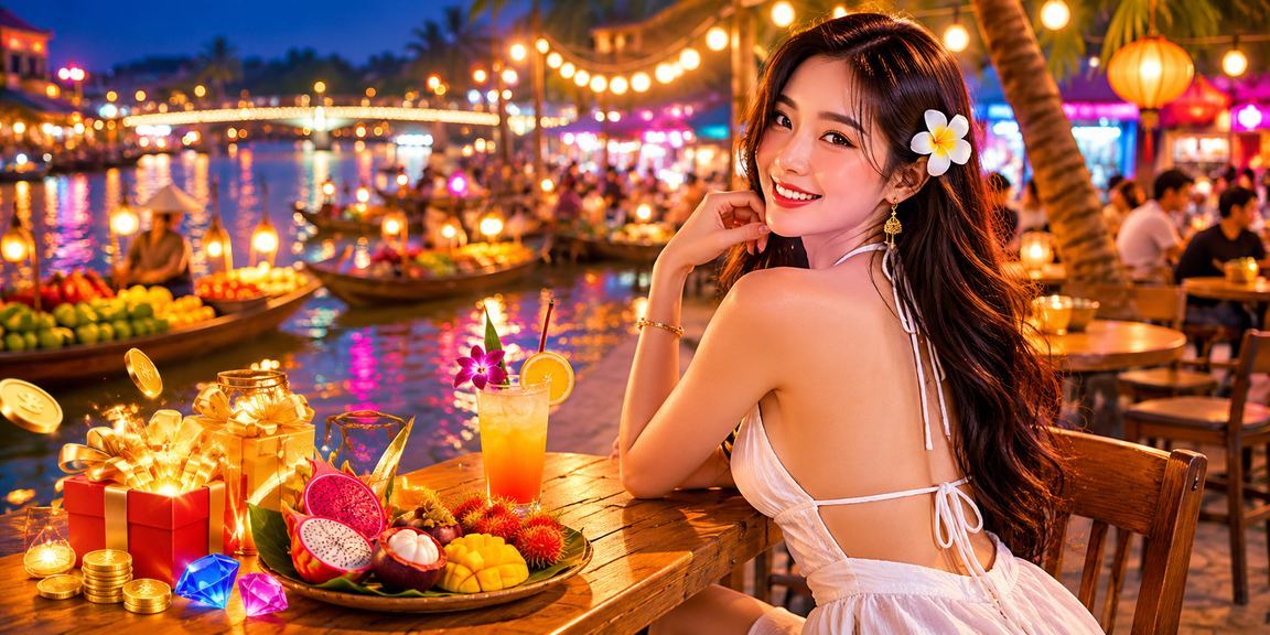 Khung cảnh casino sôi động tại Mekong